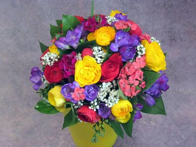 Bouquet multicolor Flores Lantana